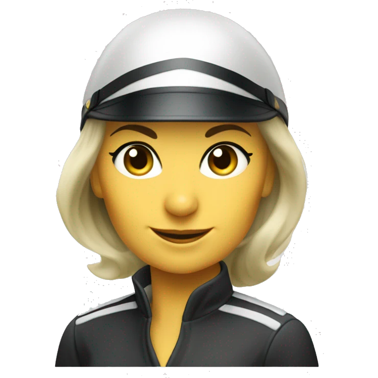 porsche 356 speedster driver woman  emoji