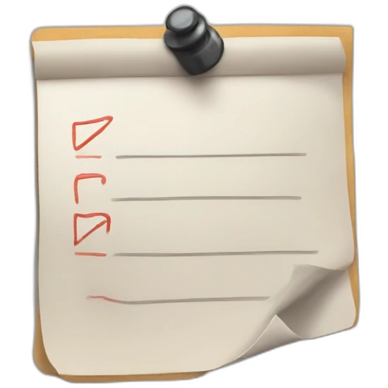 To do list emoji