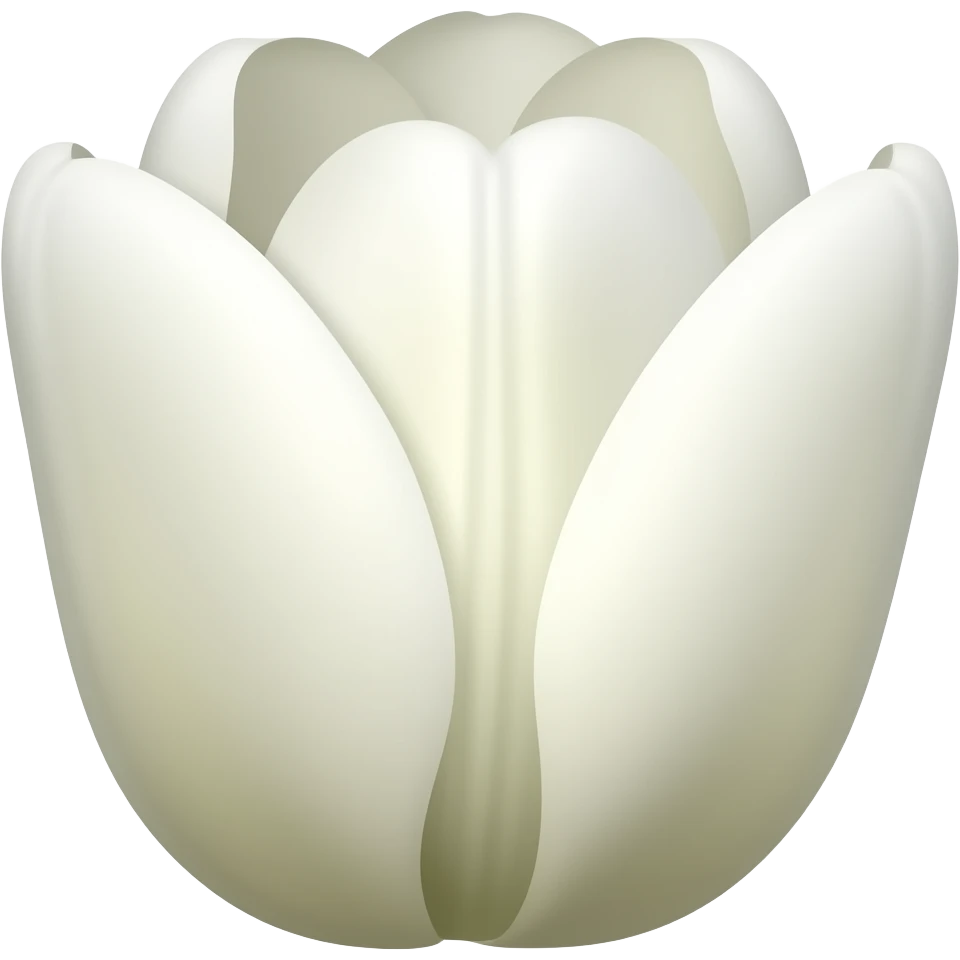 I want a white tulip emoji emoji