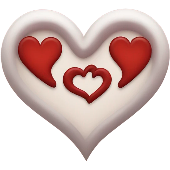 two hearts together  emoji