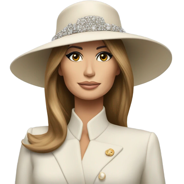 melania trump hat emoji