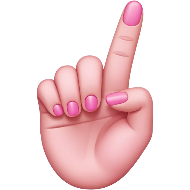 Pinky finger emoji