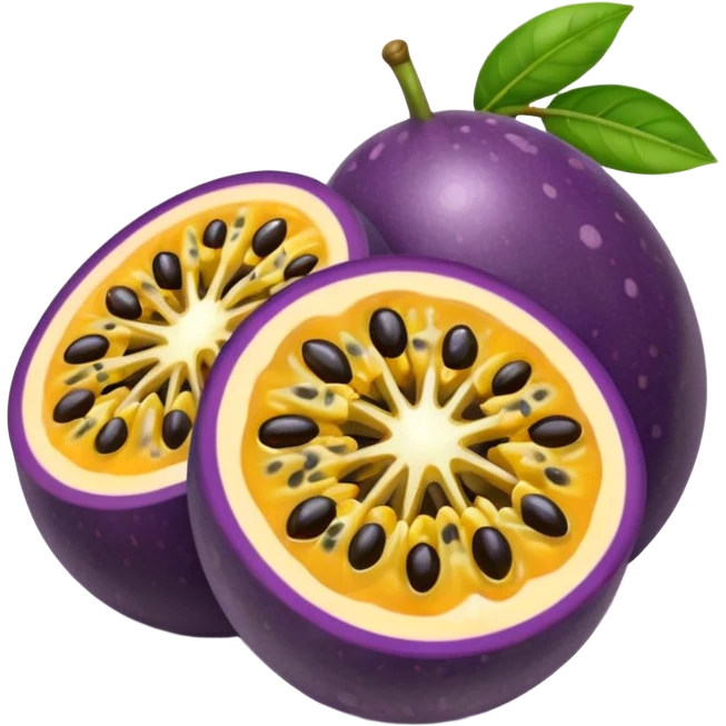 passionfruit fruit emoji