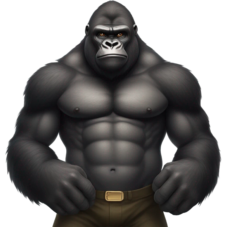 donald trump as a gorilla emoji