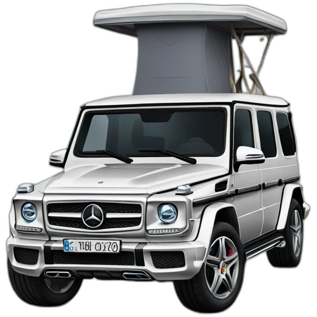 Mercedes class g emoji