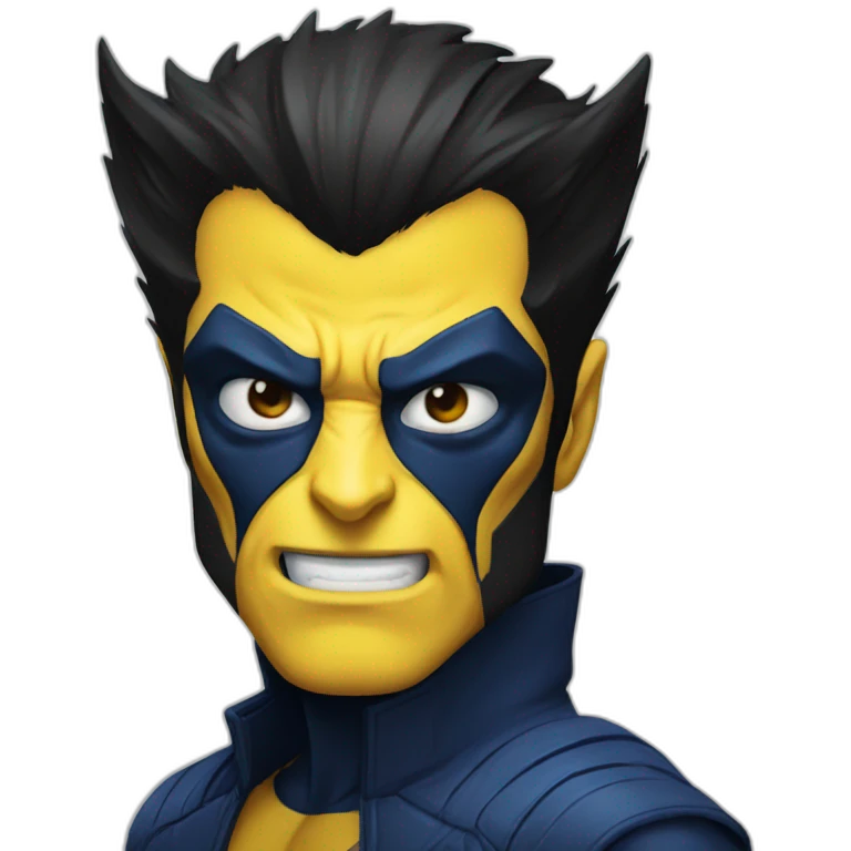 nightcrawler and wolverine emoji