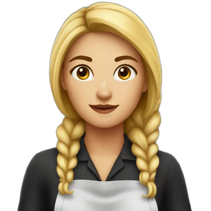 barista girl emoji