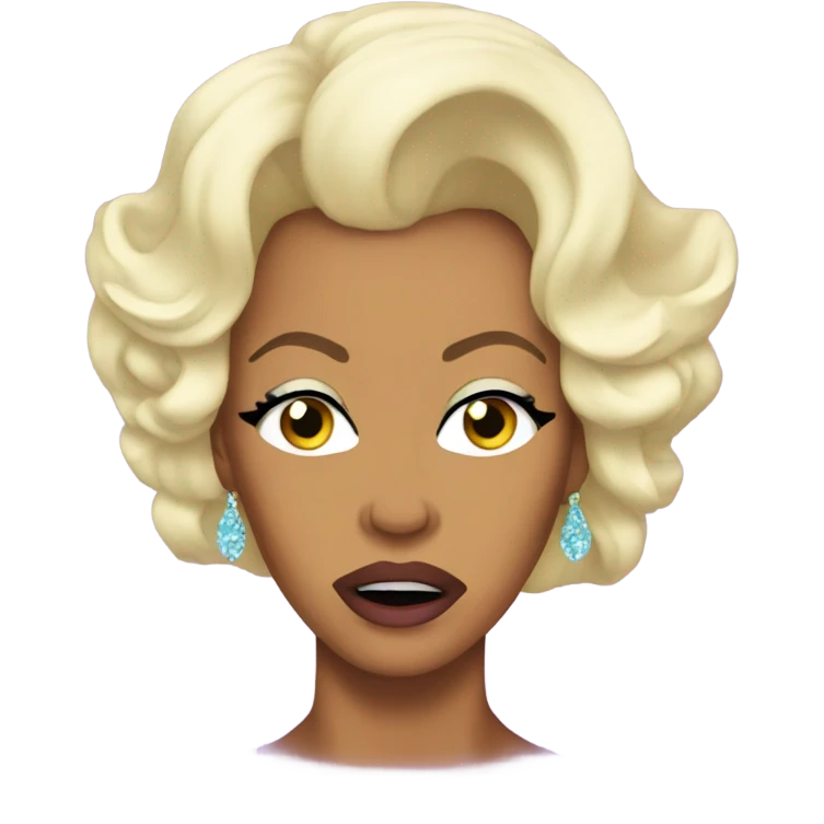 Rupaul crying out loud emoji