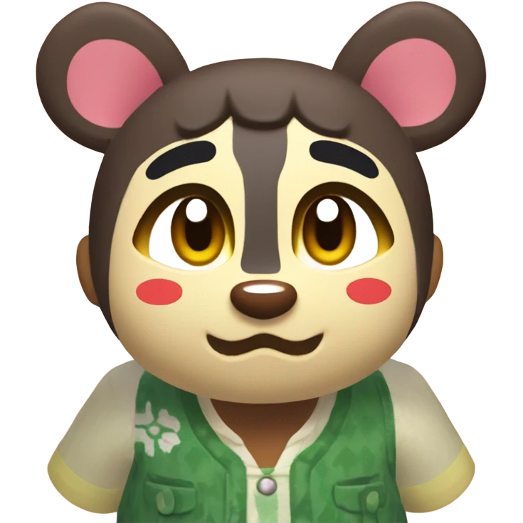 Nintendo Switch playing Animal Crossing  emoji