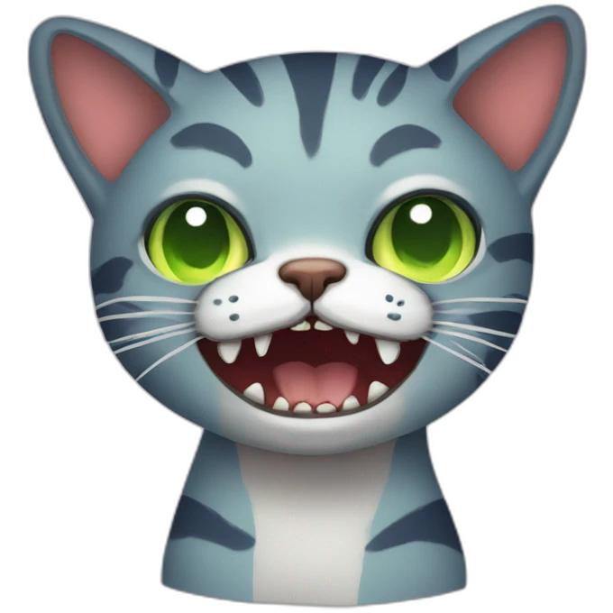 zombie cat emoji