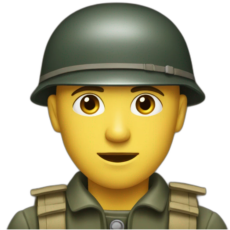 German soldier during WW2 emoji
