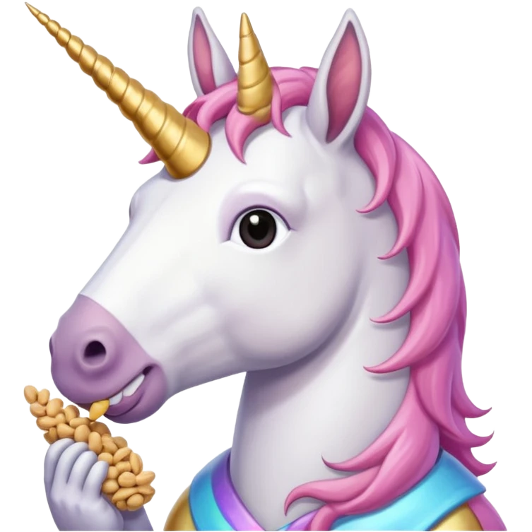 Simon B, peanuts, unicorn emoji