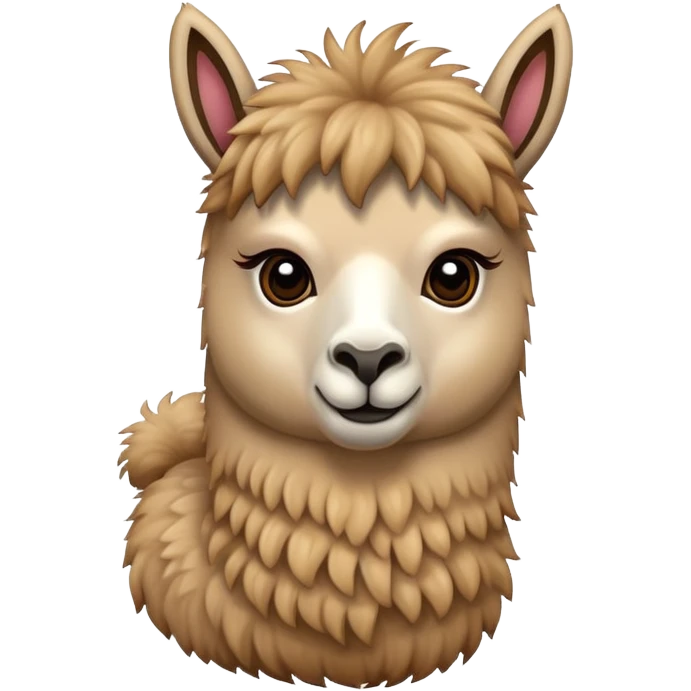 llama with elastic coil emoji