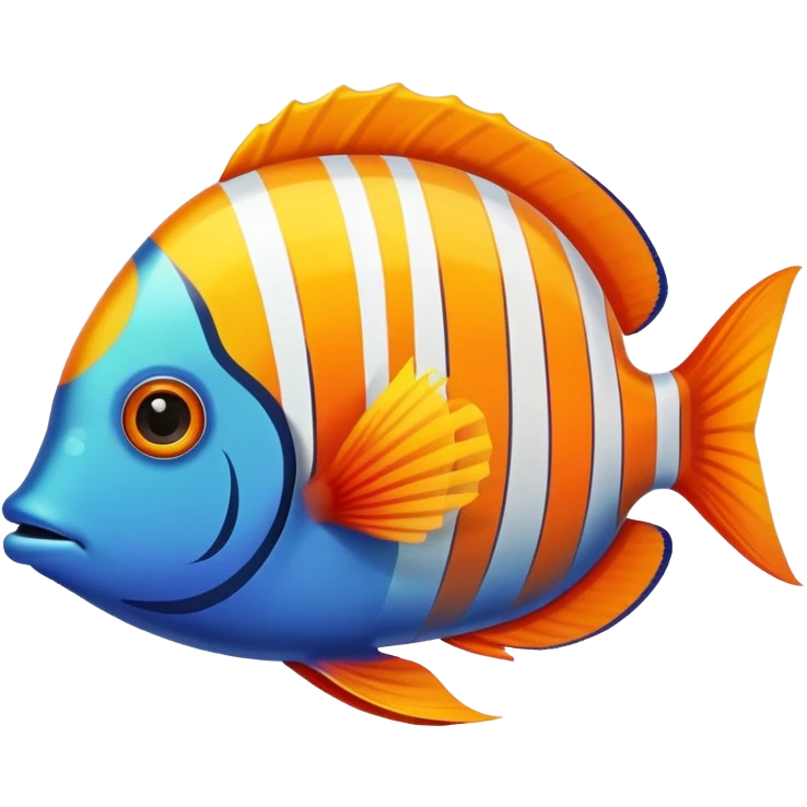 Tropical fish emoji