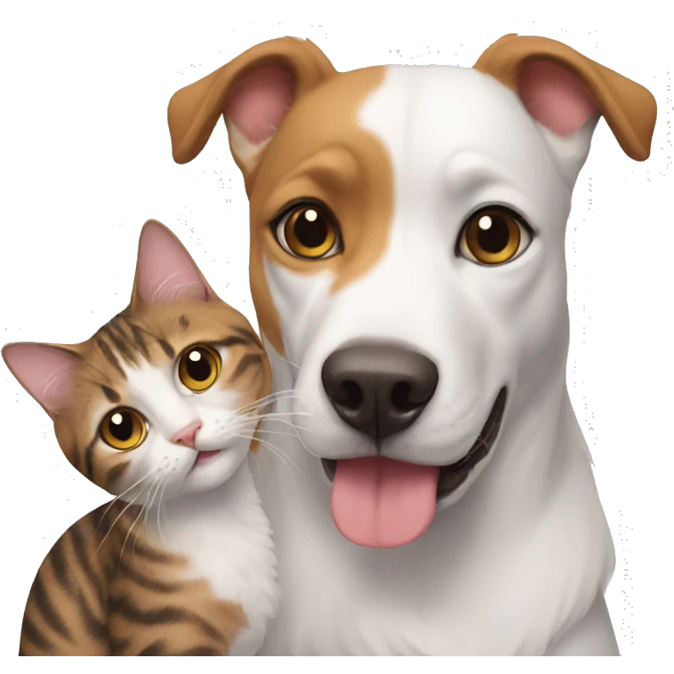 cat and dog emoji
