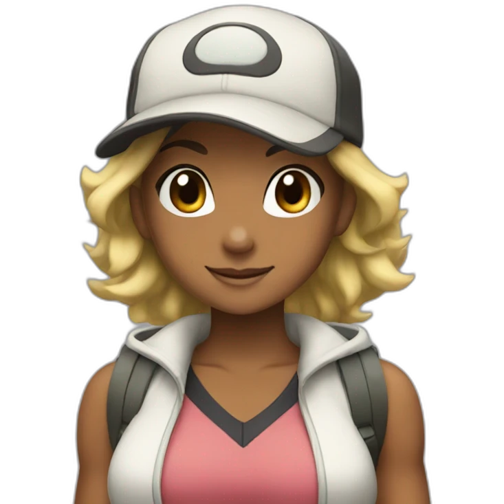 Serena Pokemon Trainer emoji