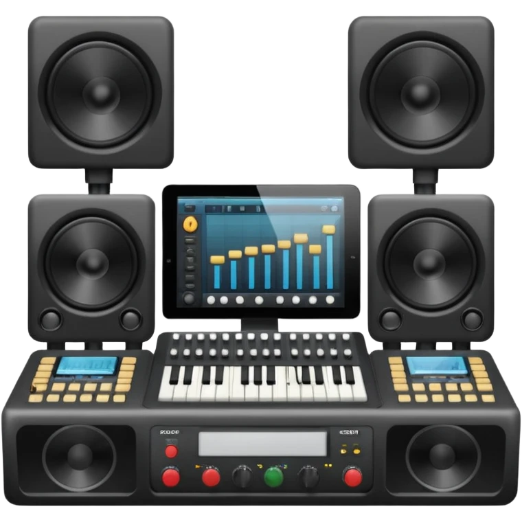 music studio emoji