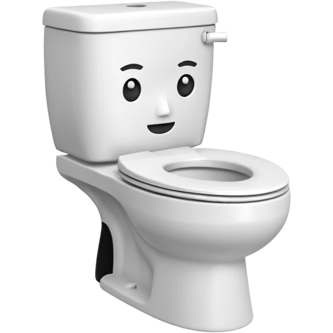 Sibidi toilet with a head  emoji