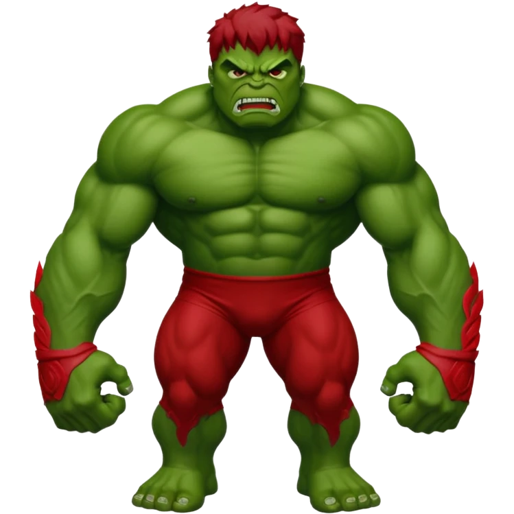 The redhulk emoji