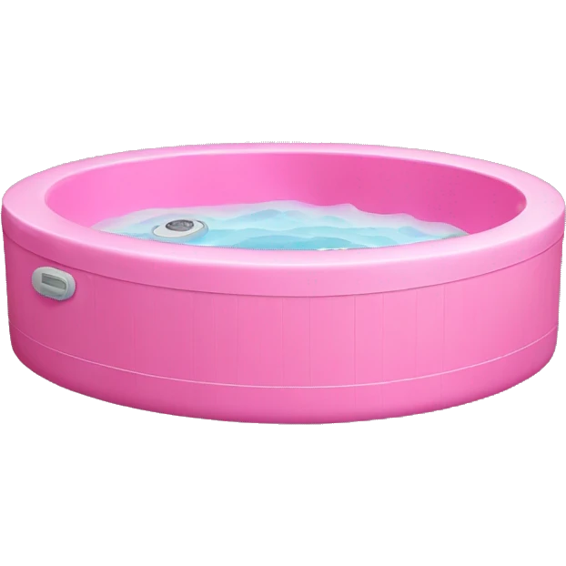 Pink hot tub  emoji