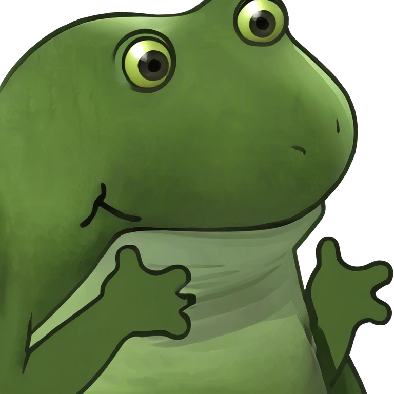 Samuel Elliott frog emoji