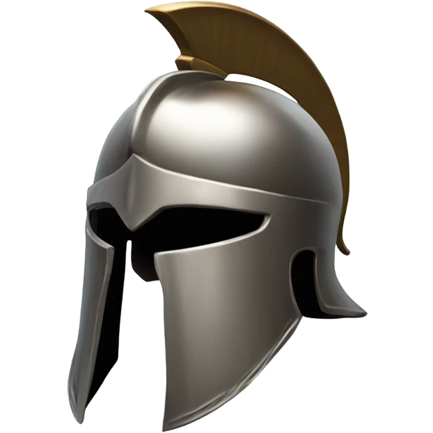 Spartan helmet emoji
