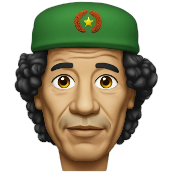 gaddafi emoji