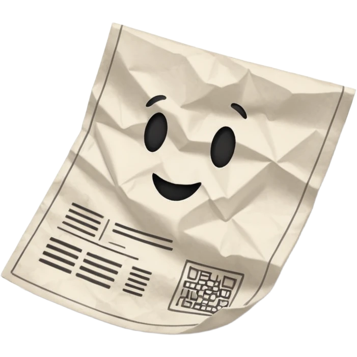 receipt emoji