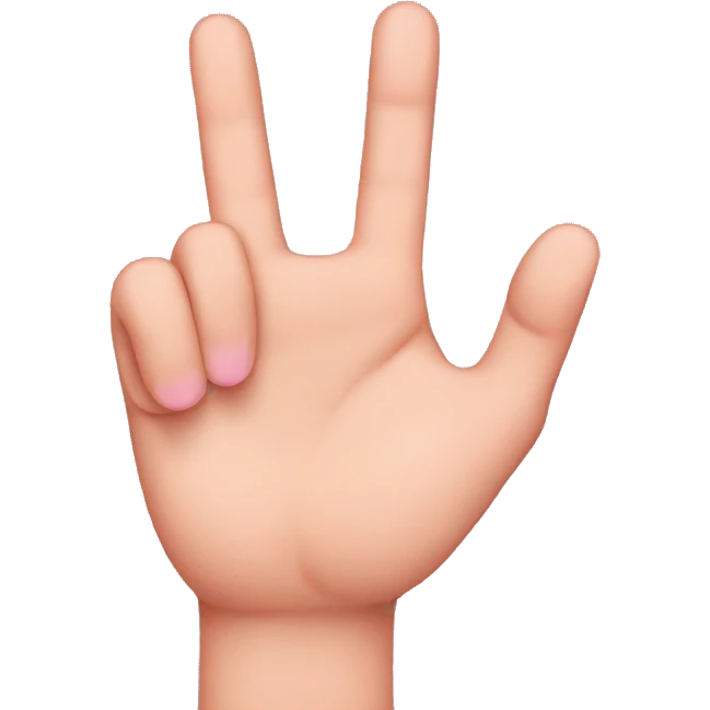 Pinky finger emoji