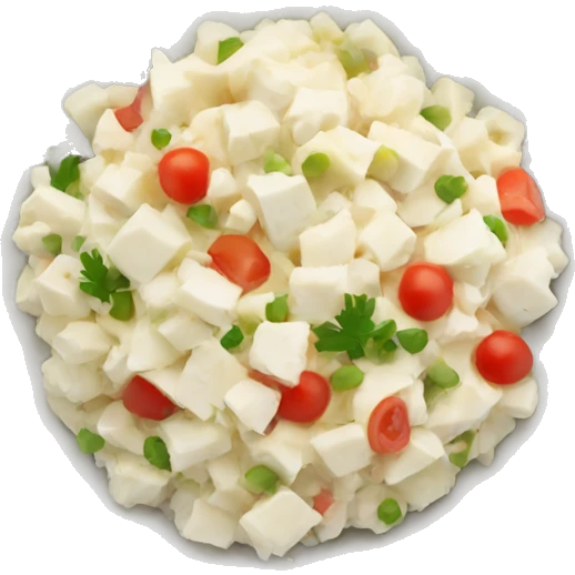 Russian salad emoji