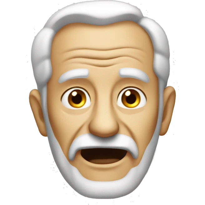 Weirdo old man emoji