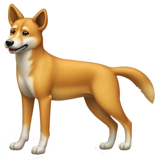 Dingo Full Body emoji