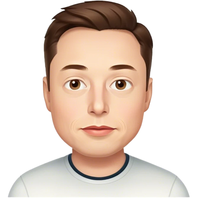 Elon Musk emoji