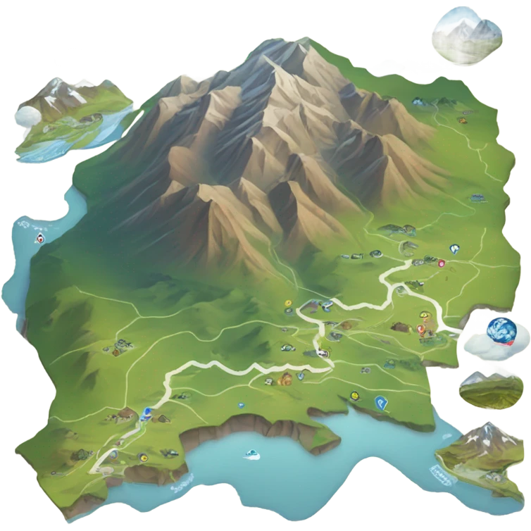 Map emoji