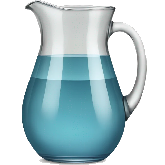glass pitcher  emoji
