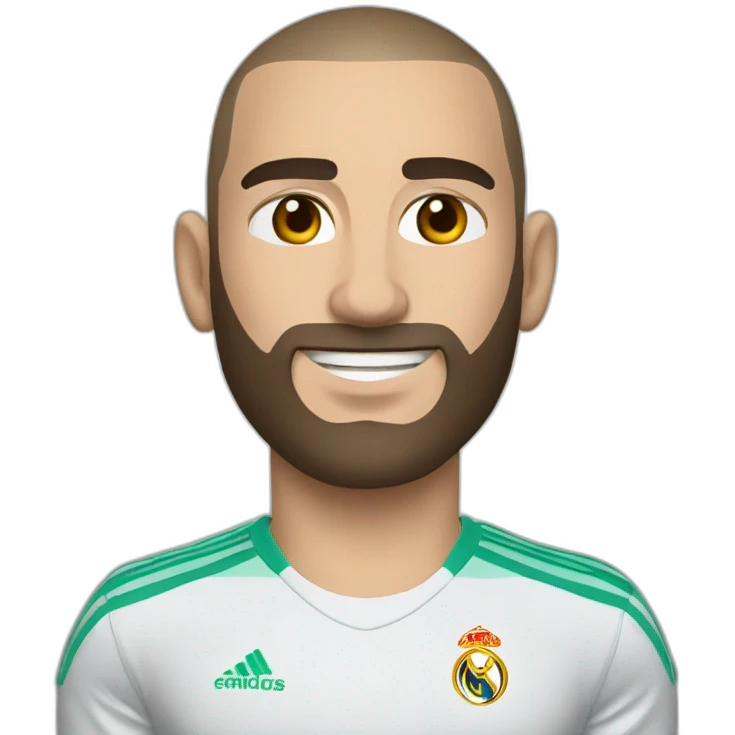 benzema football player emoji