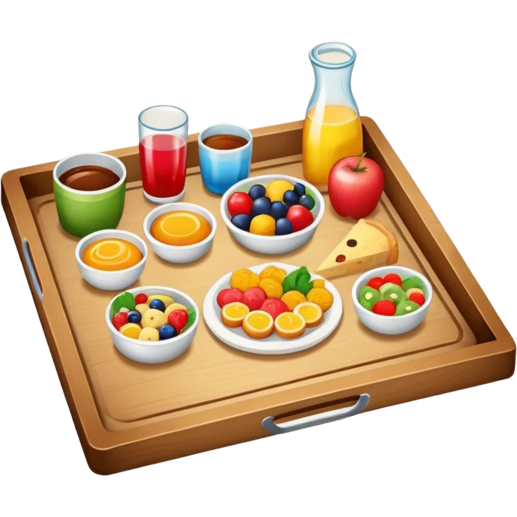 Food Serving Tray emoji