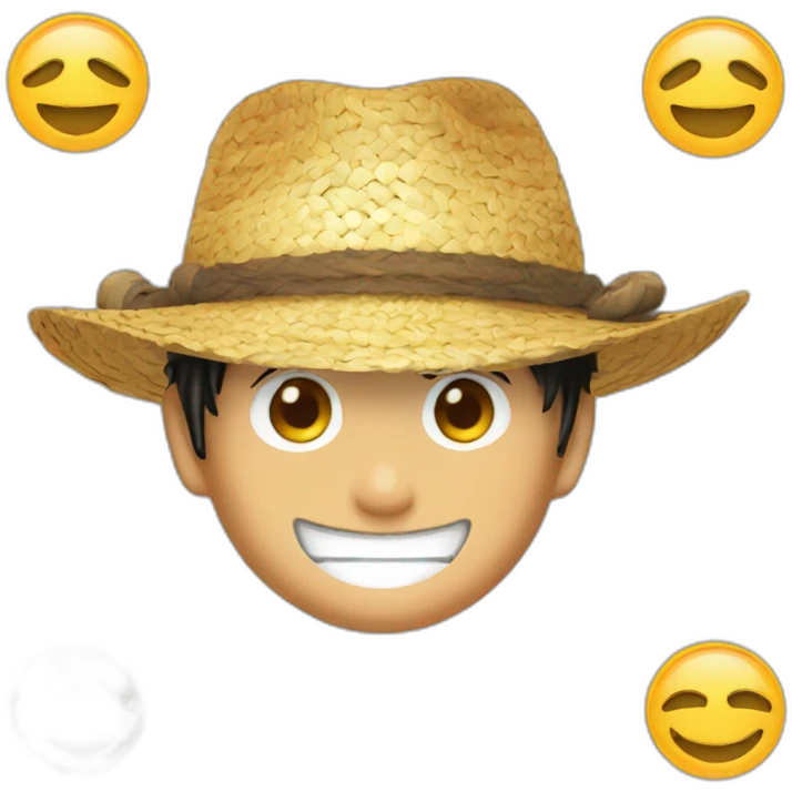 emojis-chapeau-de-paille-luffy emoji