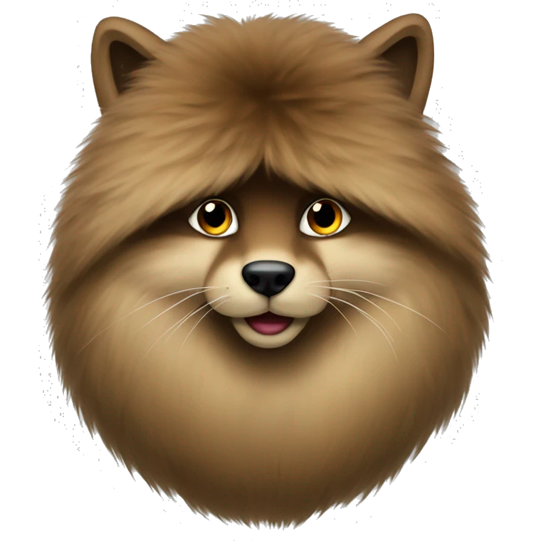 Sable fur coat emoji