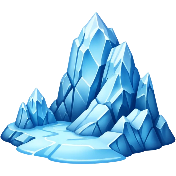 cute glacier  emoji