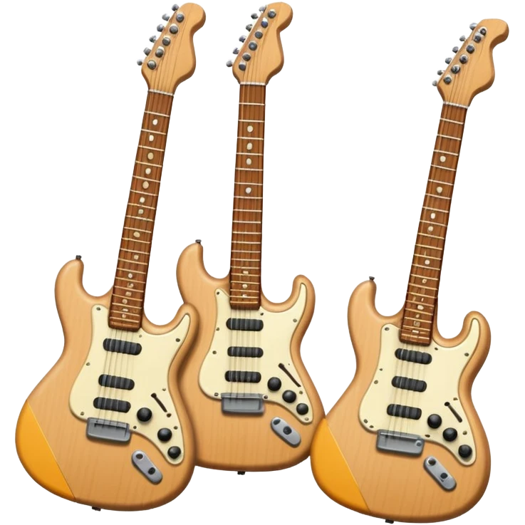 wooden electro guitars emoji