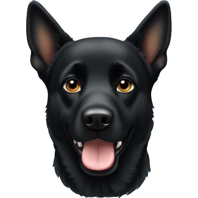 black german sheperd emoji