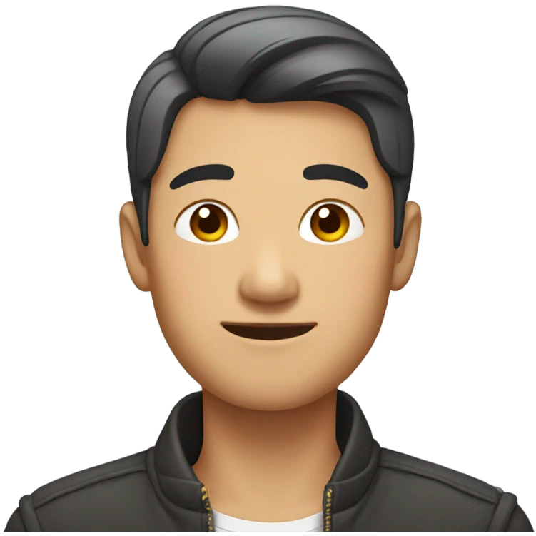 Gay Asian man emoji