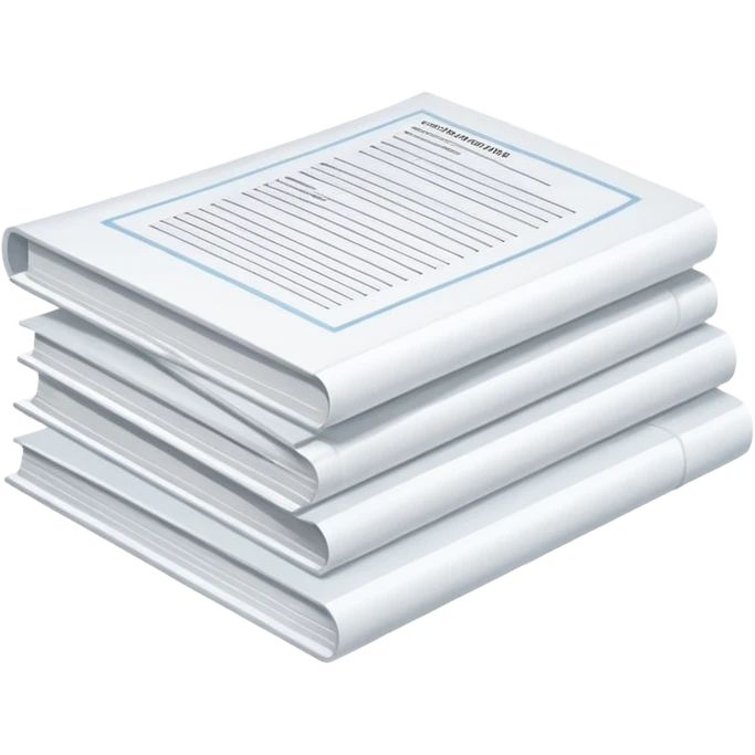 Pile of patent papers emoji