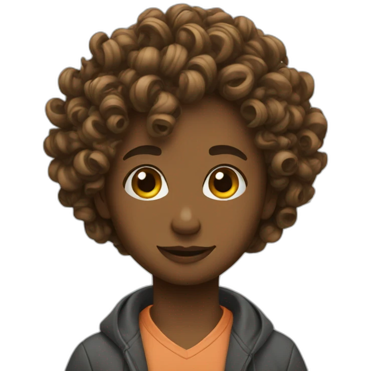Curls emoji