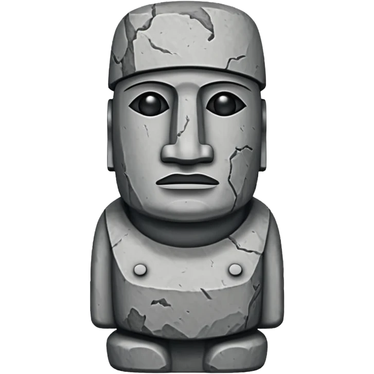 Sigma moai emoji