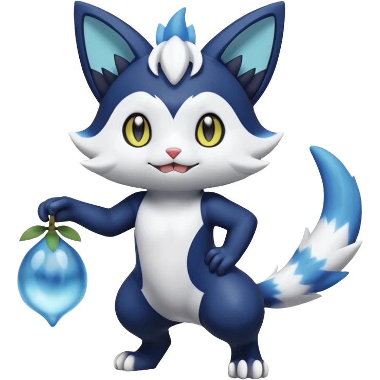 Sprigatito-Meowstic-Floragato-Meowscarada-Torracat-Pokémon-Fakémon-hybrid-fusion-creature (full body) emoji