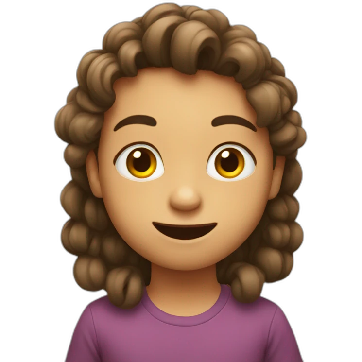 Funny kid emoji