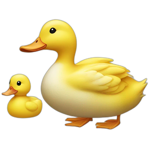 yellow duck emoji