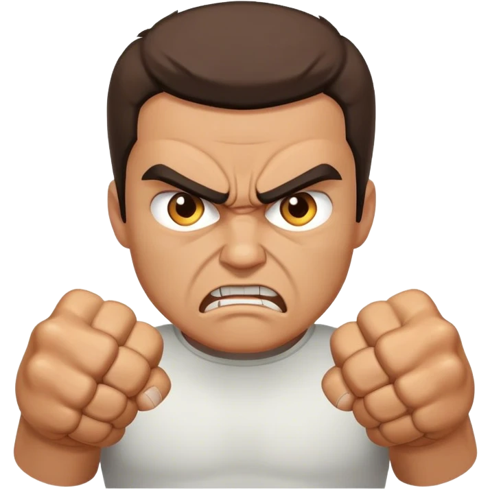 angry angry angry man emoji